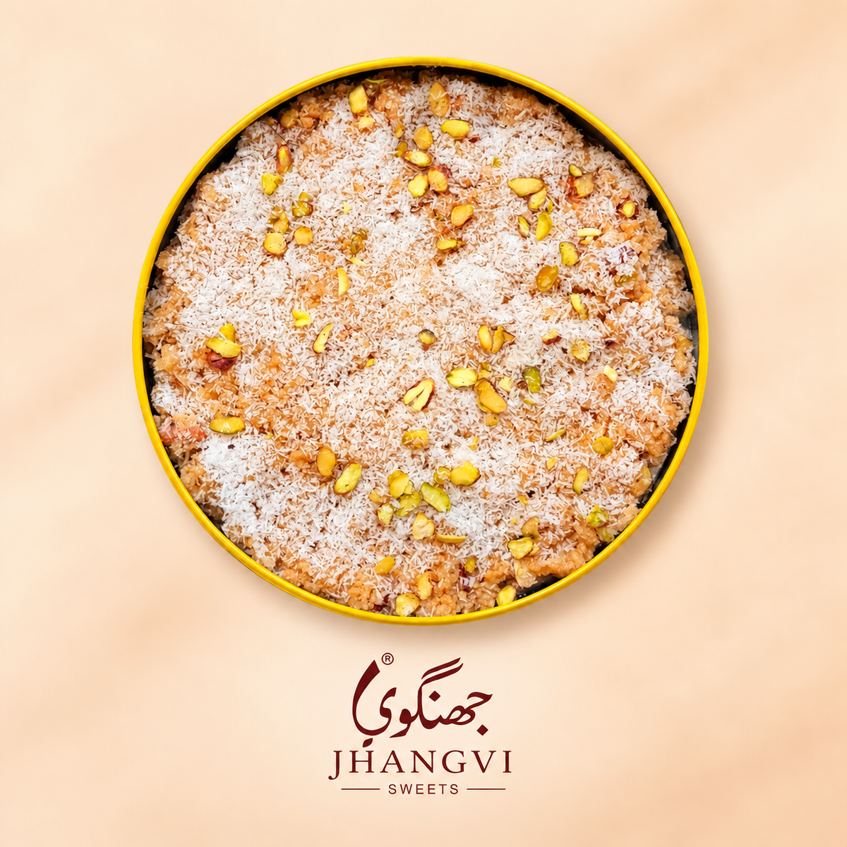 Pistachio Coconut Halwa